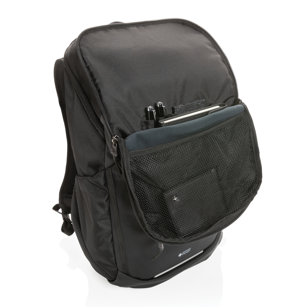 Mochila de negocios Swiss Peak AWARE ™ RPET de 15,6"