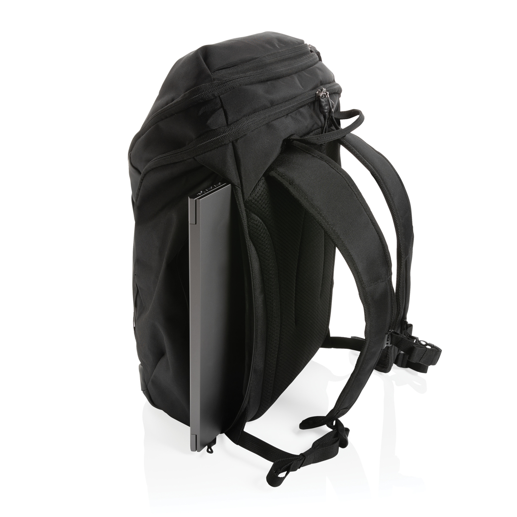 Mochila de negocios Swiss Peak AWARE ™ RPET de 15,6"
