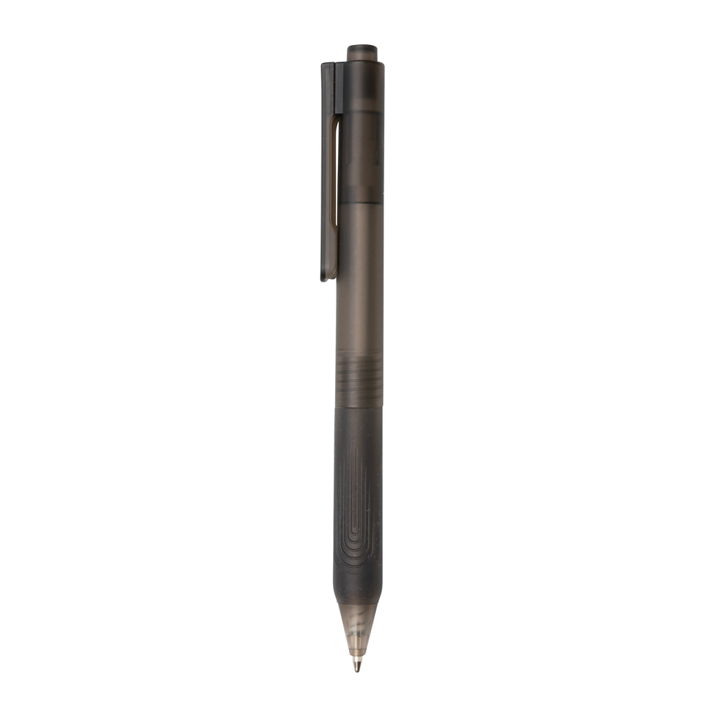 Bolígrafo mate X9 con empuñadura de silicona