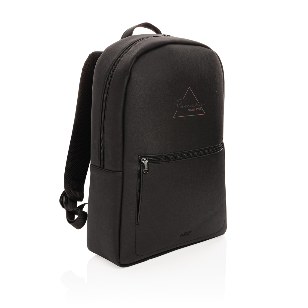 Mochila para portátil Swiss Peak de PU sin PVC