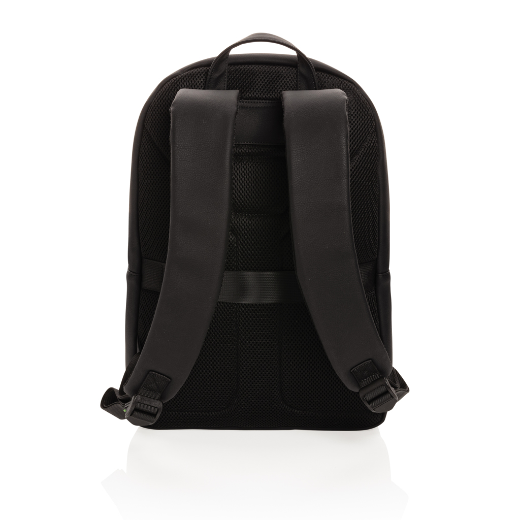 Mochila para portátil Swiss Peak de PU sin PVC