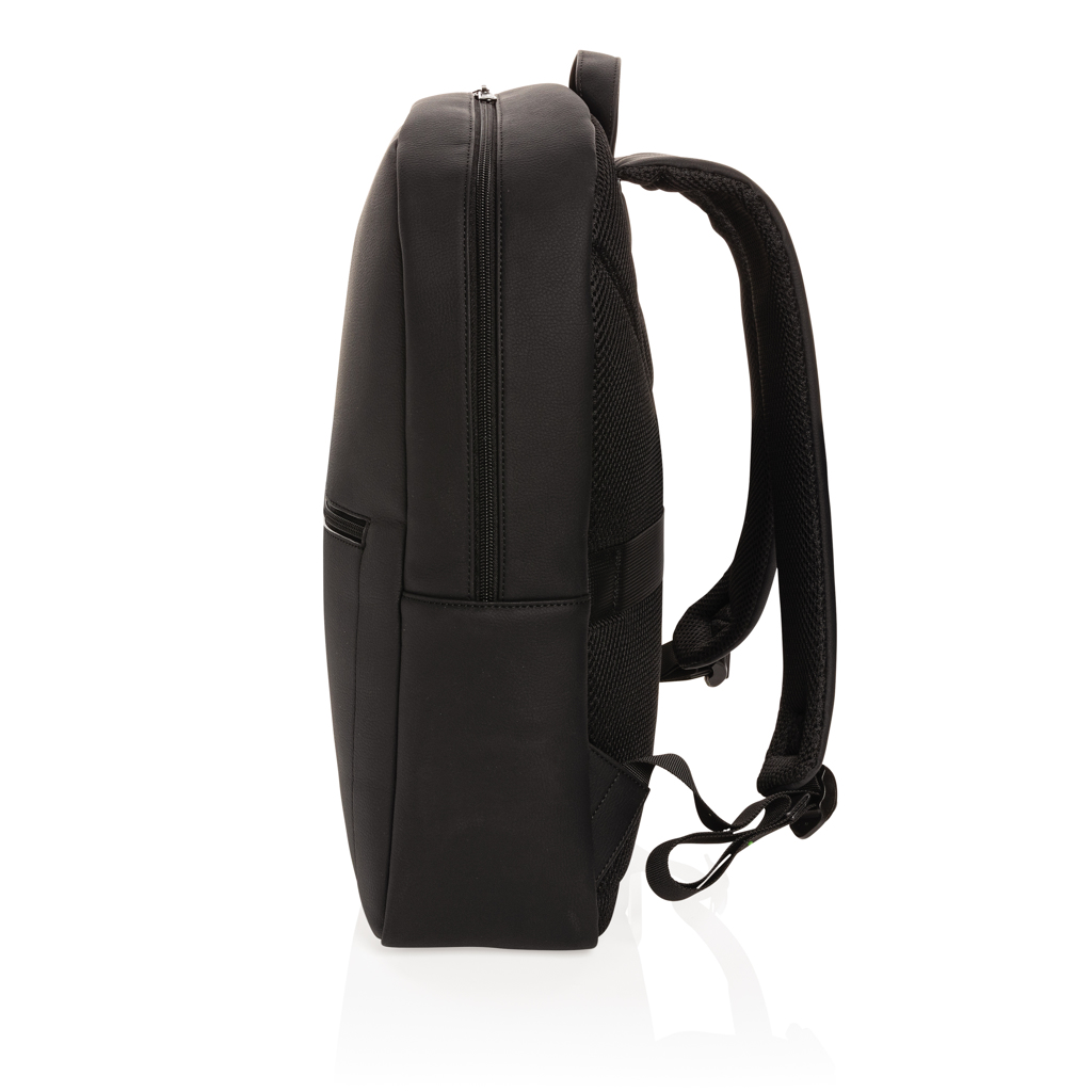 Mochila para portátil Swiss Peak de PU sin PVC