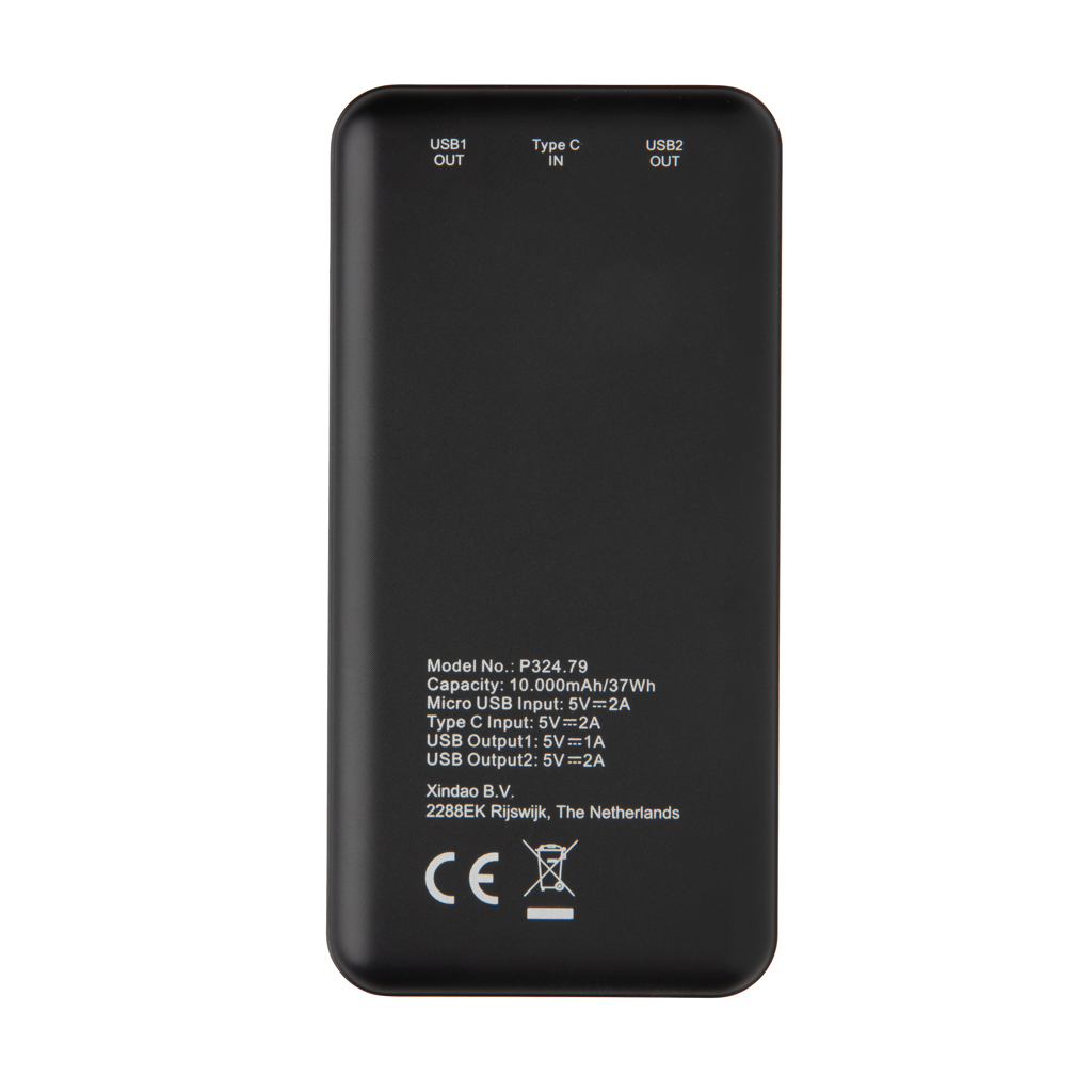Batería extraíble 10.000 mAh de alta densidad