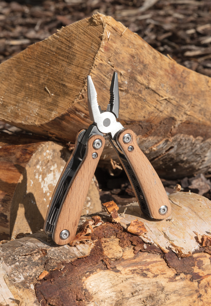 Mini multiherramienta de madera