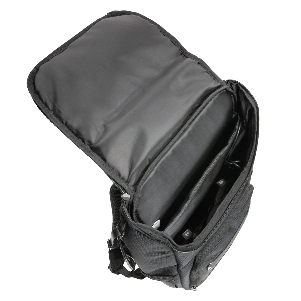 Mochila Voyager para portátil 15,6" Swiss Peak AWARE™ RPET