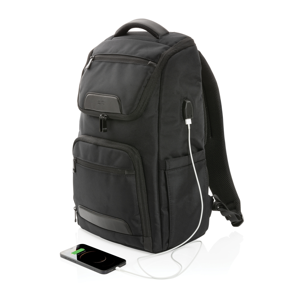 Mochila Voyager para portátil 15,6" Swiss Peak AWARE™ RPET
