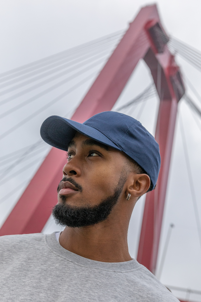 Gorra Impact de algodón reciclado con trazador AWARE™
