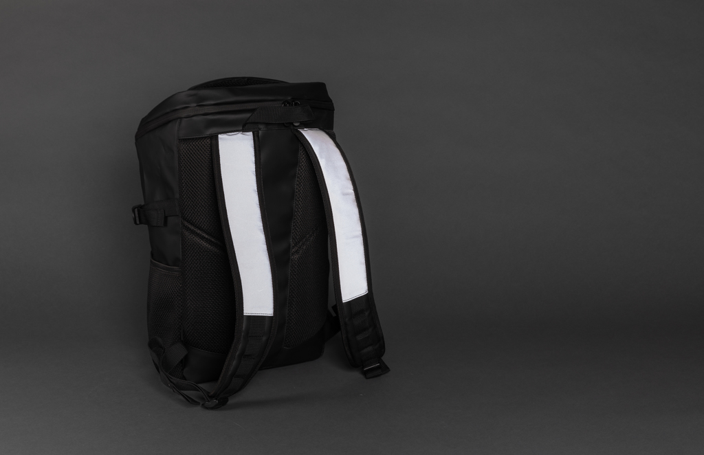 Mochila reflectante de PU para portátil de 15,6"