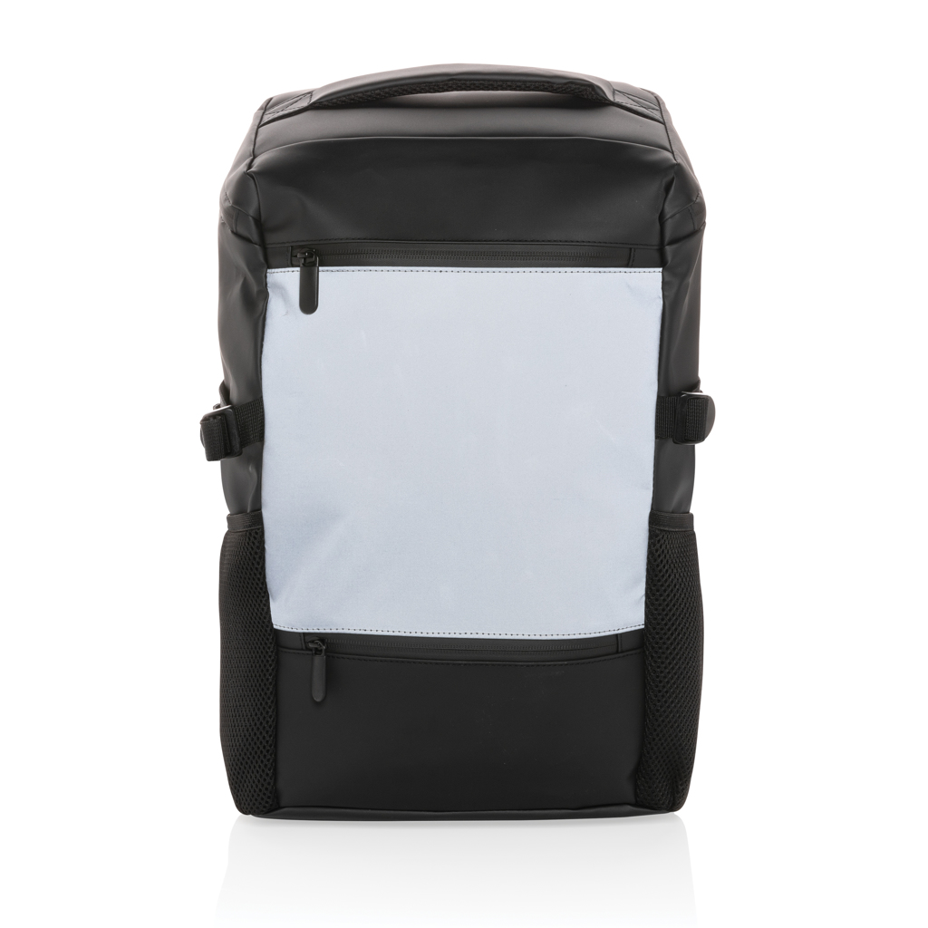 Mochila reflectante de PU para portátil de 15,6"