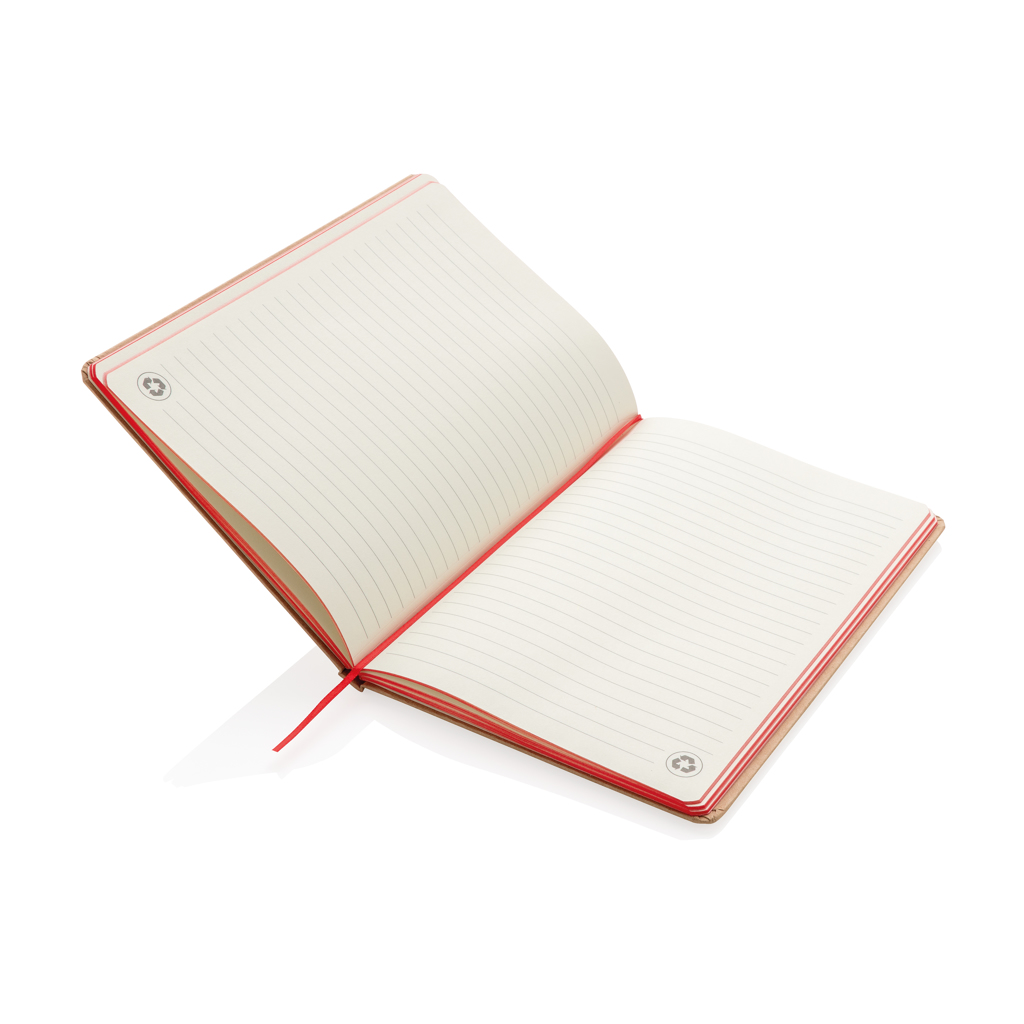 Libreta A5 reciclada de kraft