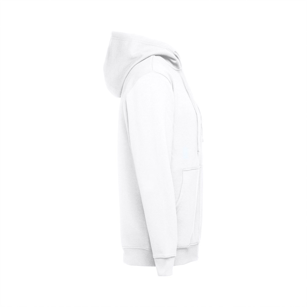 THC AMSTERDAM WH. Sudadera unisex con cremallera y capucha