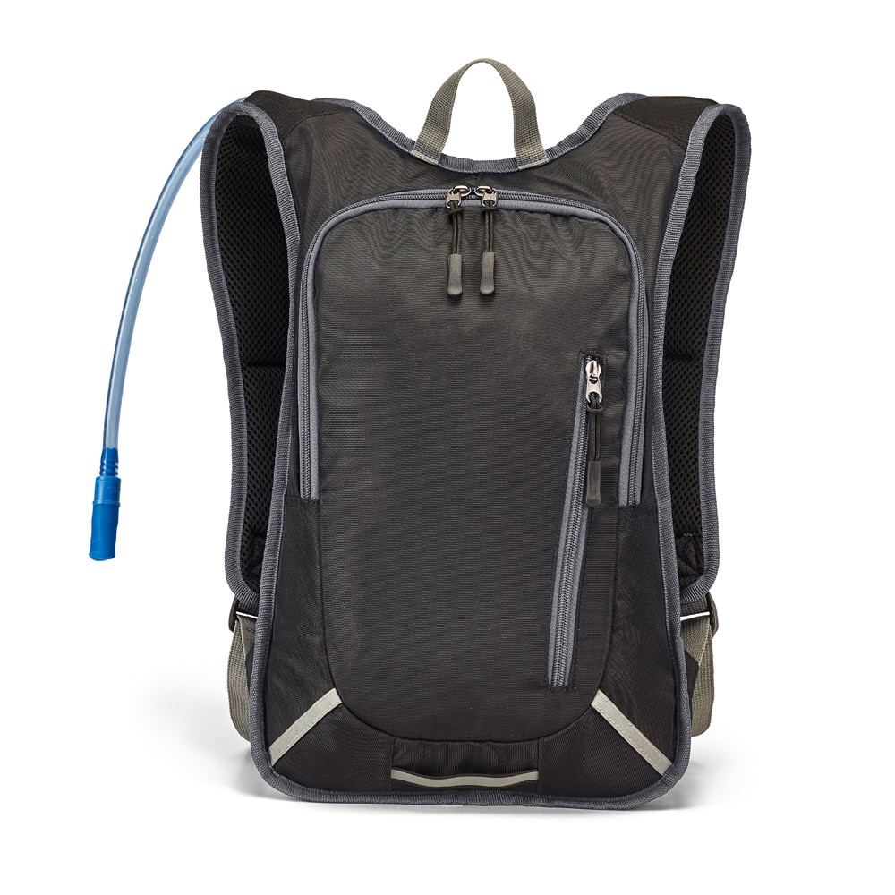 MOUNTI. Mochila deportiva 420D con depósito de agua 2 L