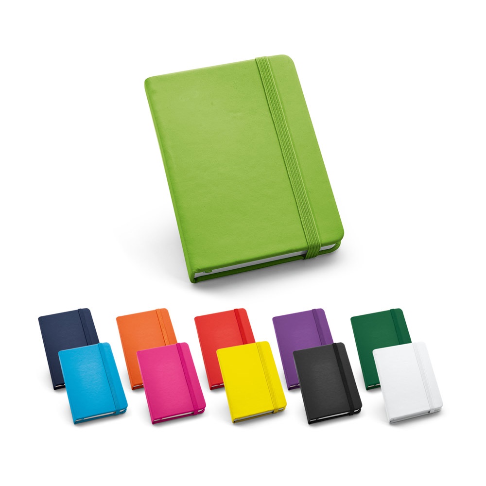 MEYER. Cuaderno de bolsillo en PU con hojas lisas