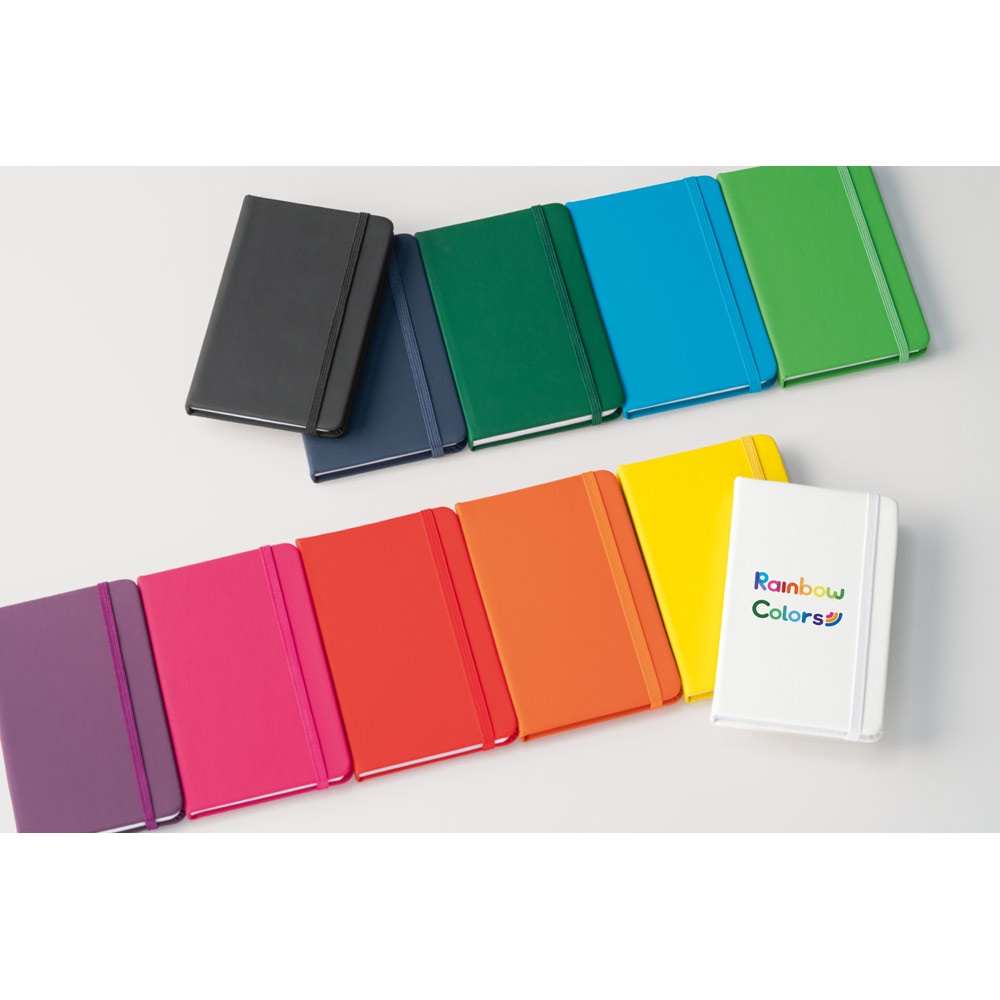 MEYER. Cuaderno de bolsillo en PU con hojas lisas