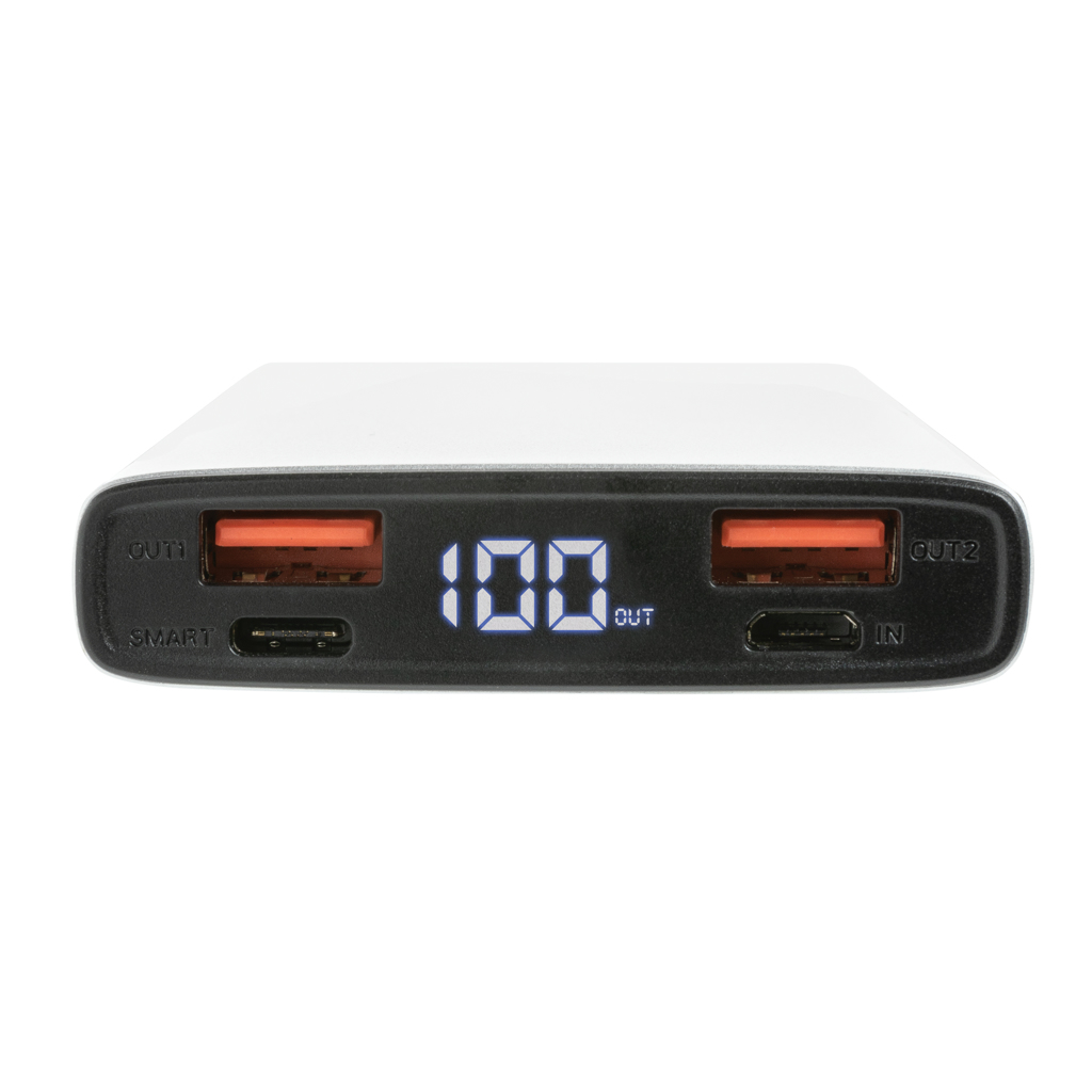Powerbank PD de aluminio de 18W y 10.000 mAh
