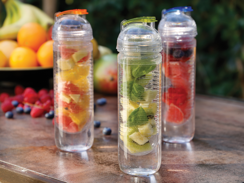 Botella de agua con infusor