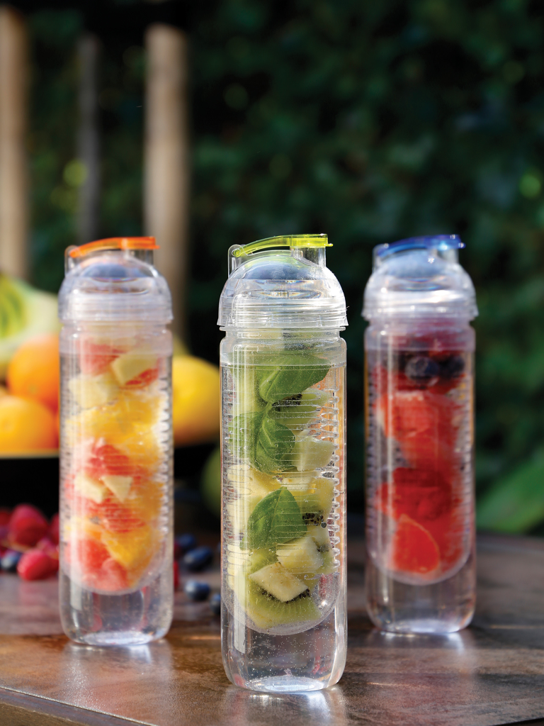 Botella de agua con infusor