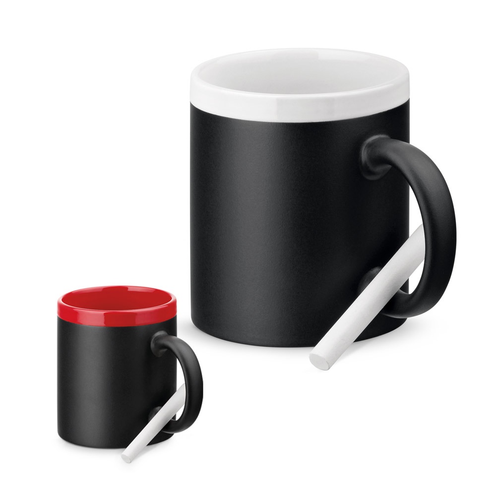 CHALKIE. Taza de cerámica 360 mL