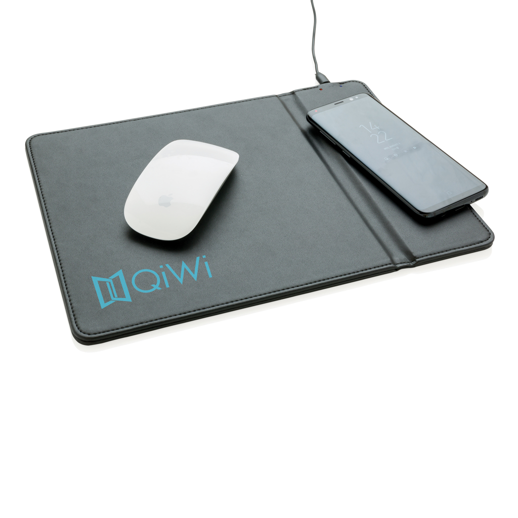 Alfombrilla de ratón con carga inalámbrica 5W