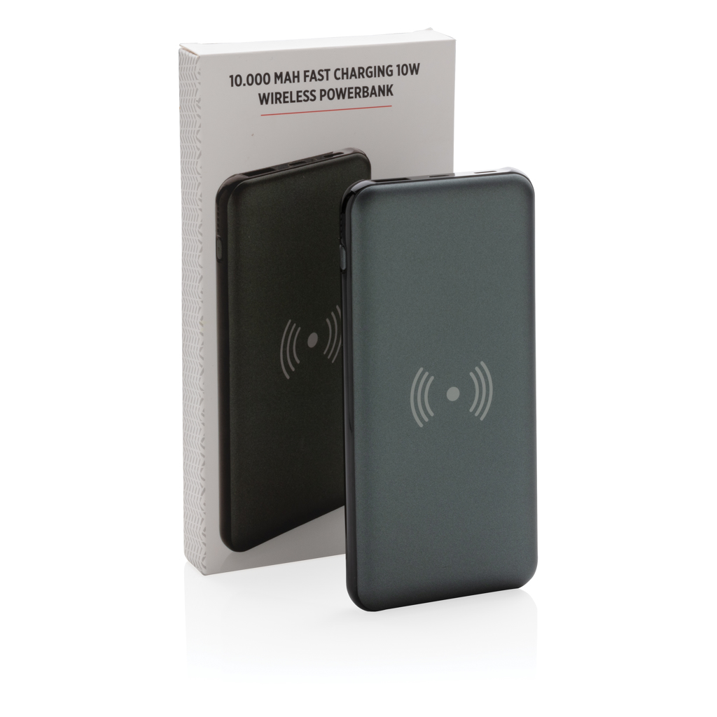 Powerbank inalámbrico carga rápida 10.000 mAh 10W con PD