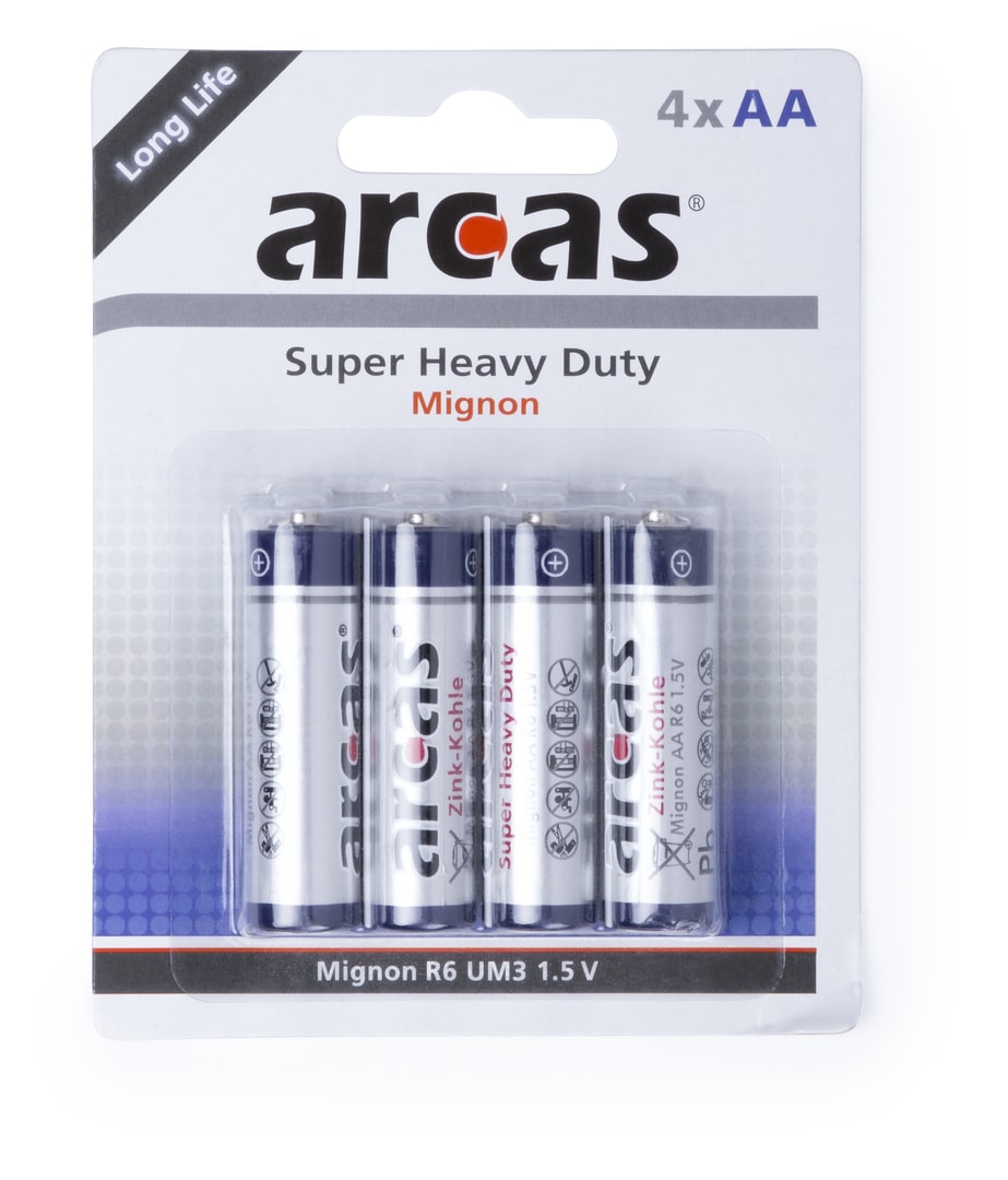 Blister 4 Pilas 1,5V AA/ R06