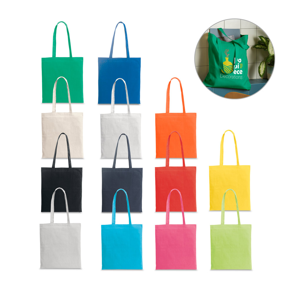 CAIRO. Bolsa en algodón reciclado (70%) y poliéster (30% rPET) (180 g/m²)