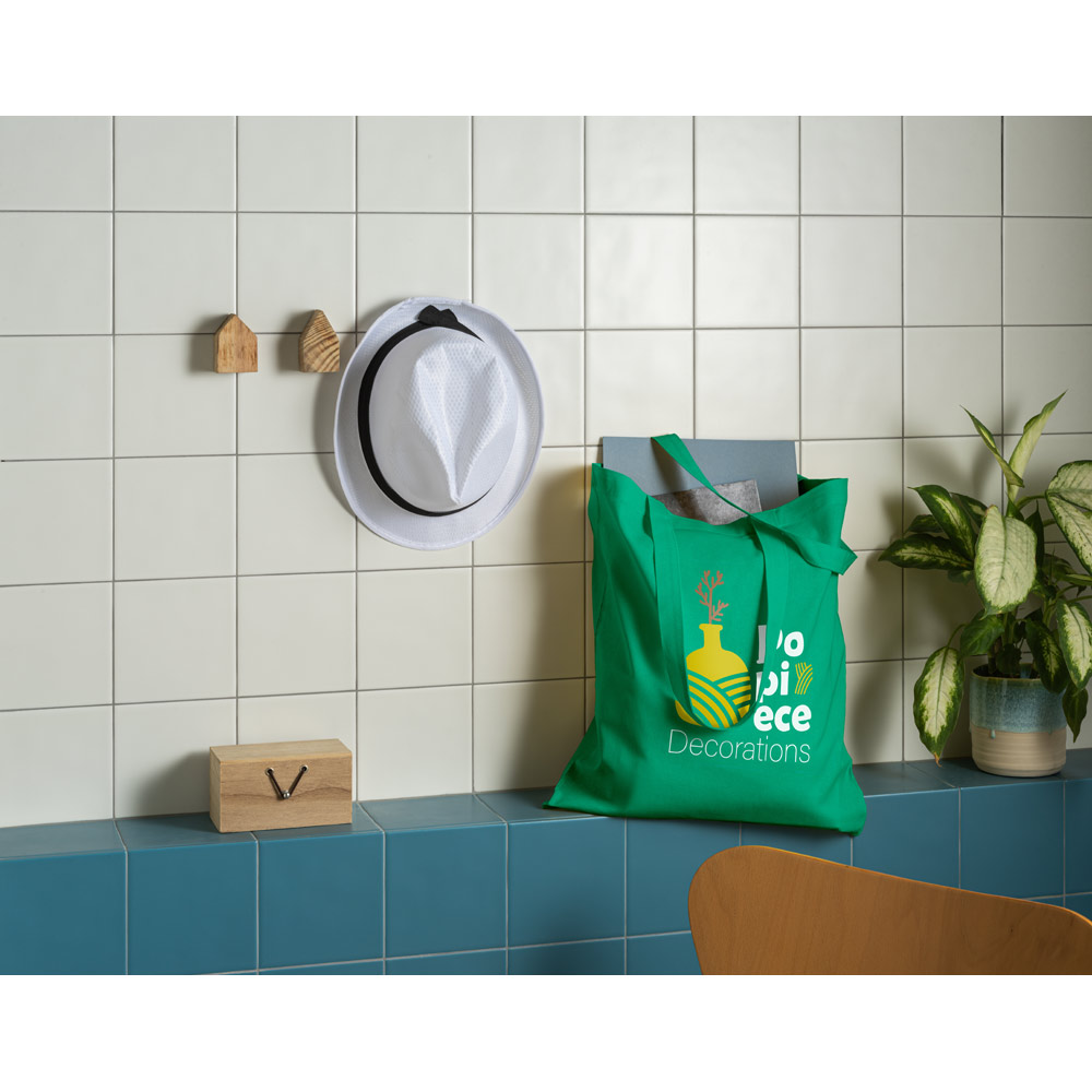 CAIRO. Bolsa en algodón reciclado (70%) y poliéster (30% rPET) (180 g/m²)
