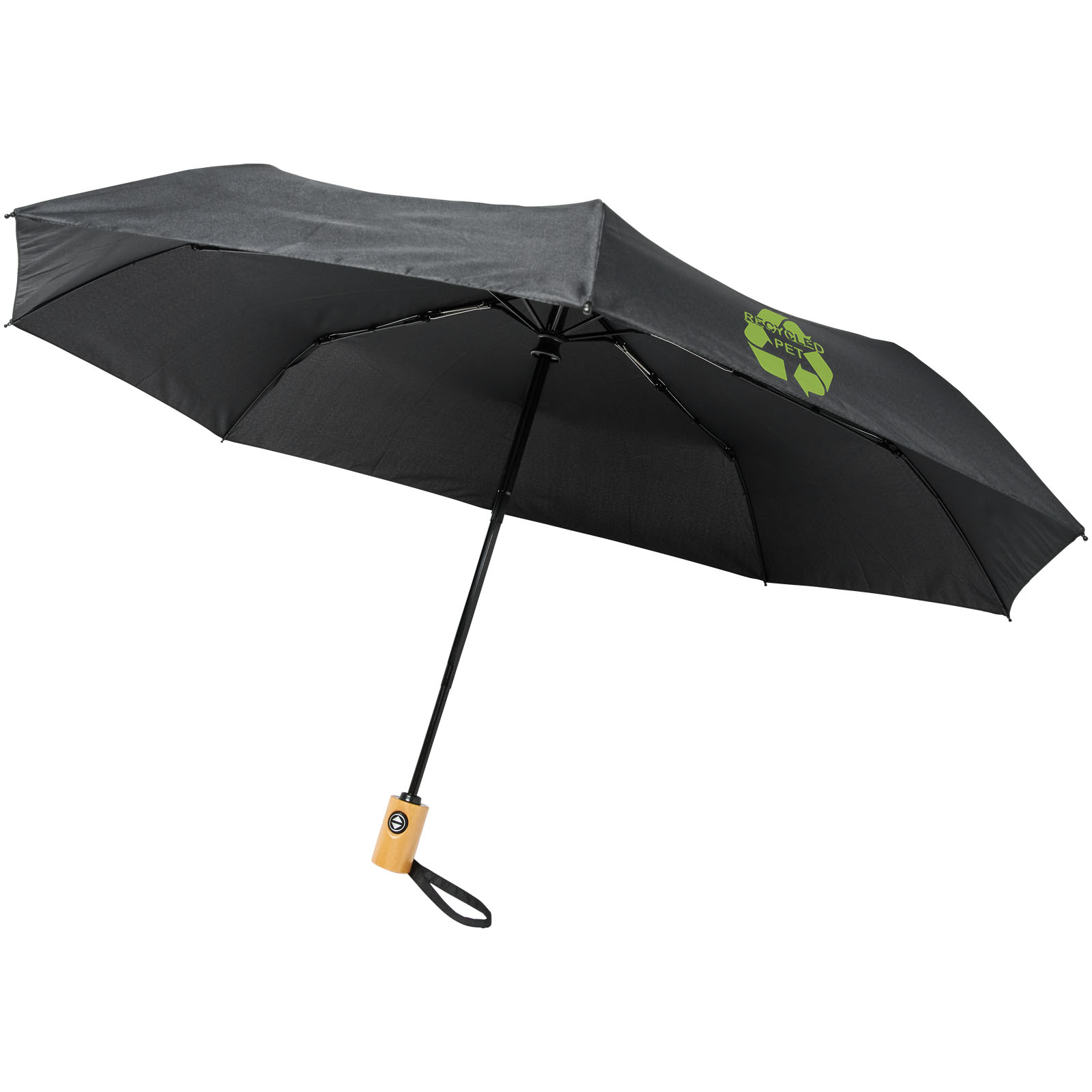 Paraguas automático plegable material reciclado PET de 21 Bo