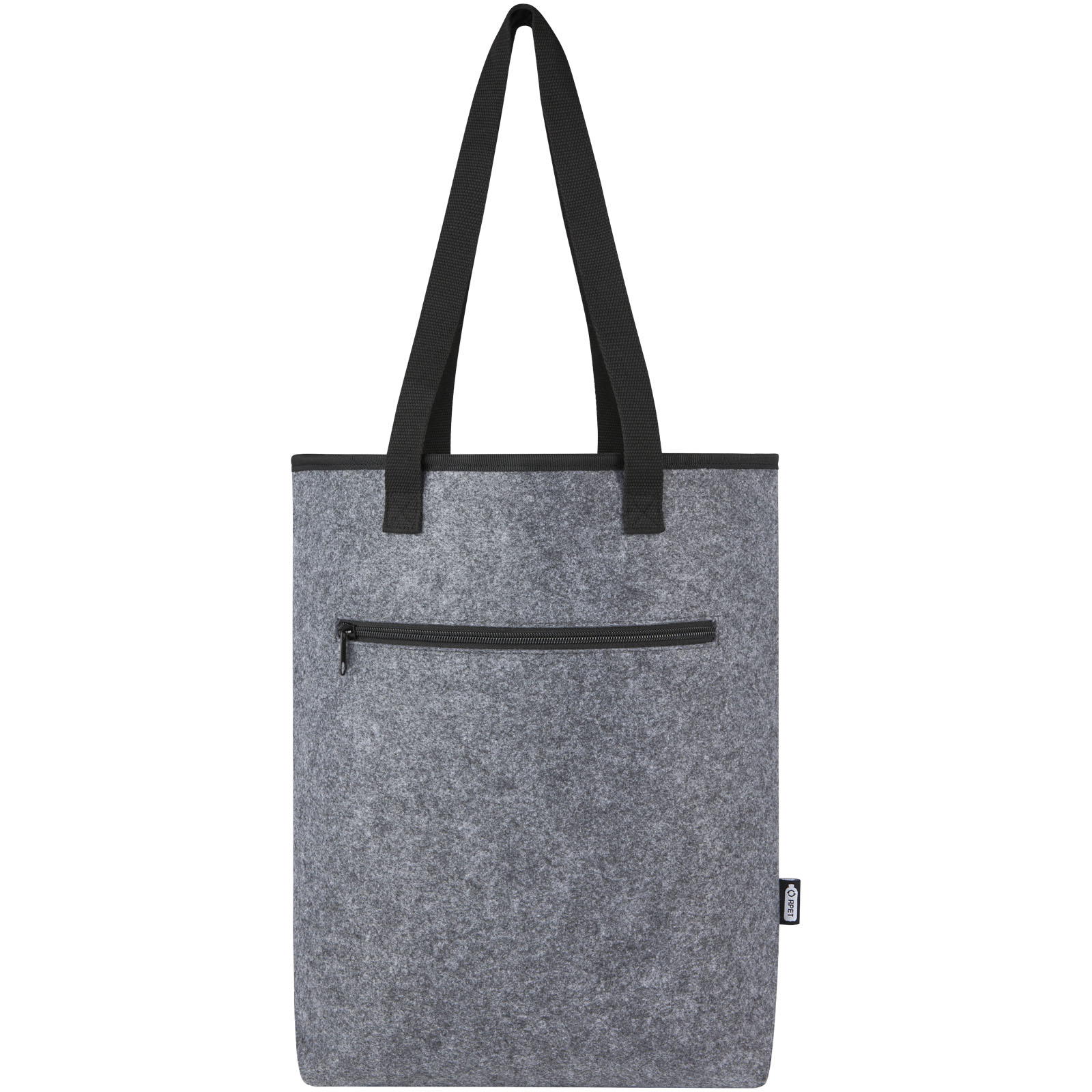 Bolsa Tote isotérmica de fieltro reciclado GRS de 12 L Felta