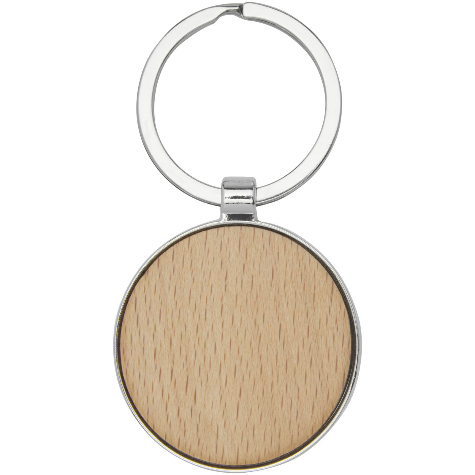 Llavero redondo de madera de haya Moreno