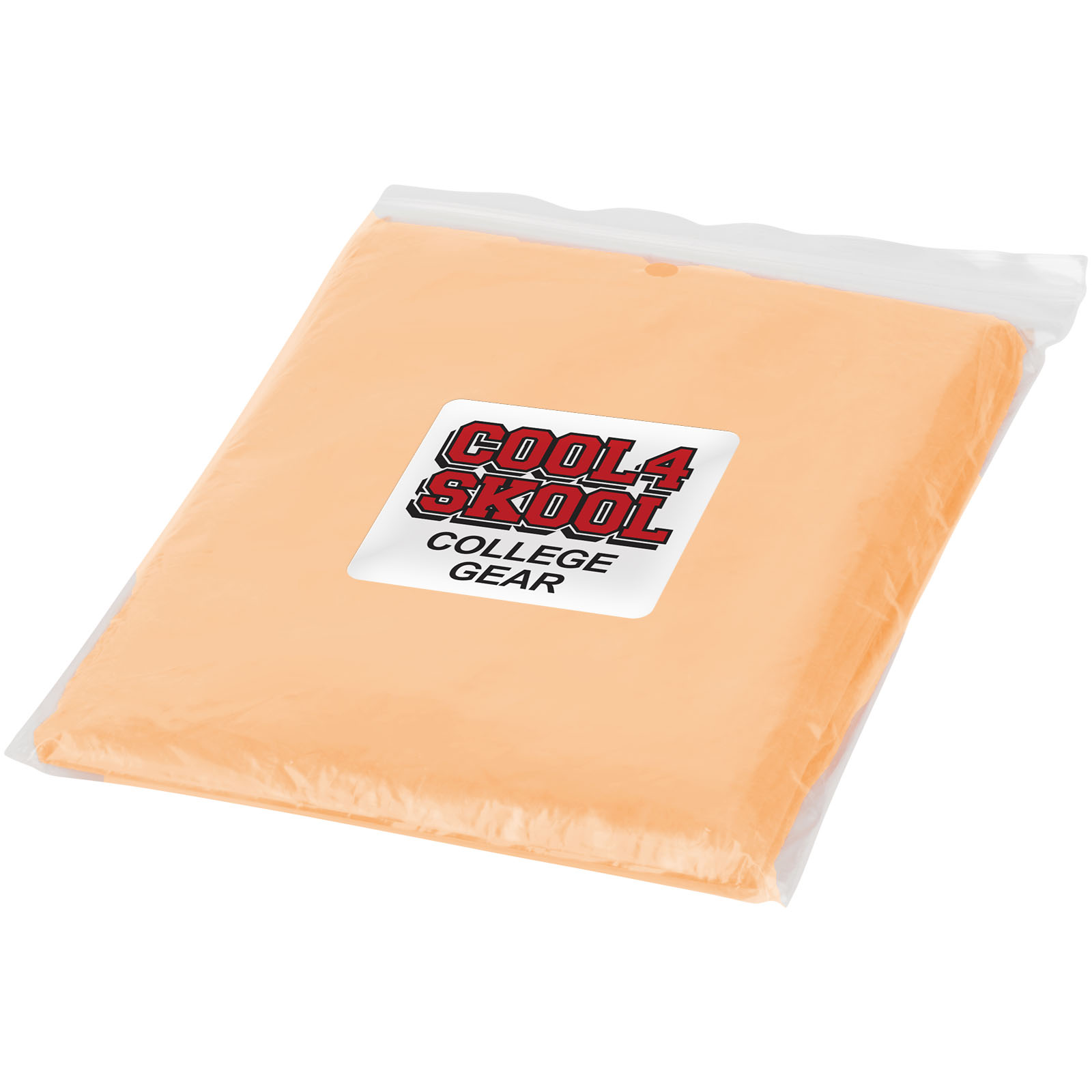 Poncho impermeable desechable con funda Ziva