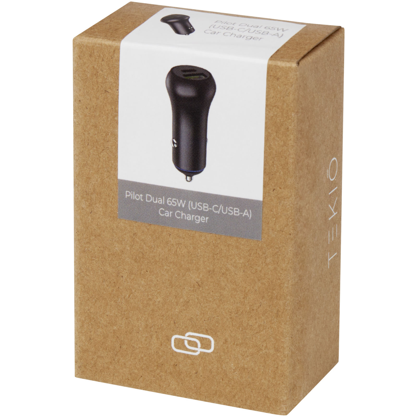Cargador de coche USB C/USB A de 55 W dual Pilot