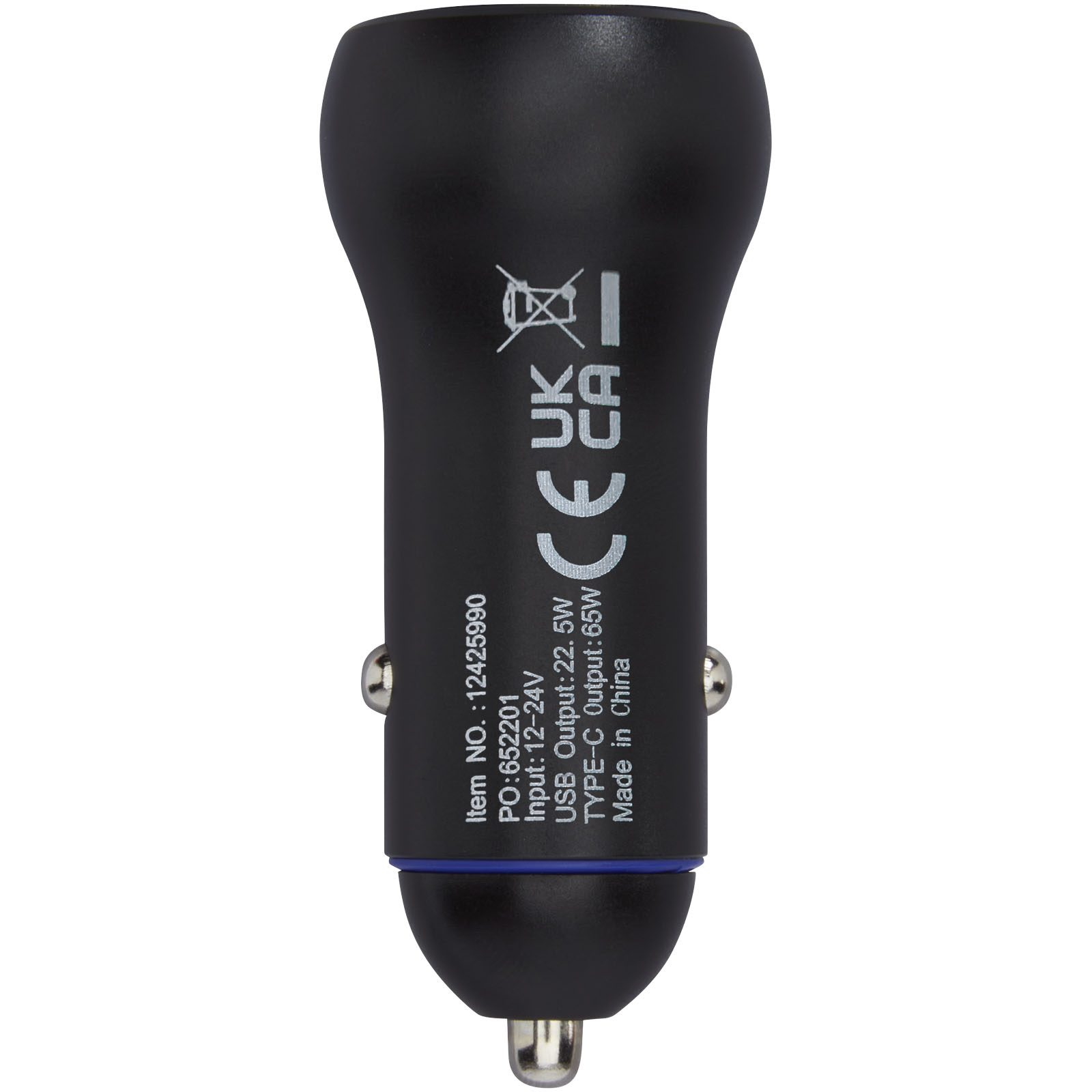 Cargador de coche USB C/USB A de 55 W dual Pilot