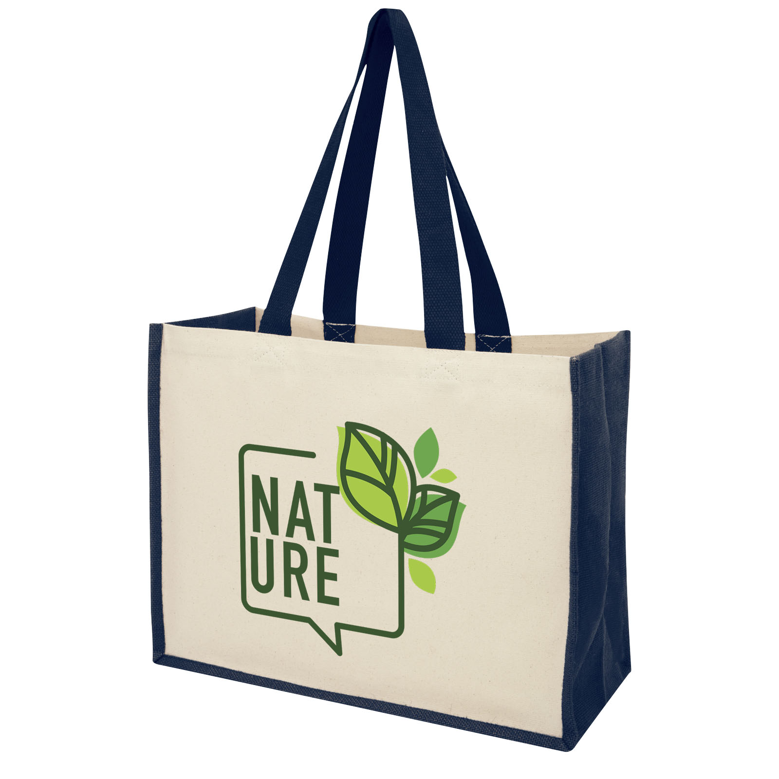 Bolsa Tote para la compra de lona y yute de 320 g/m² Varai