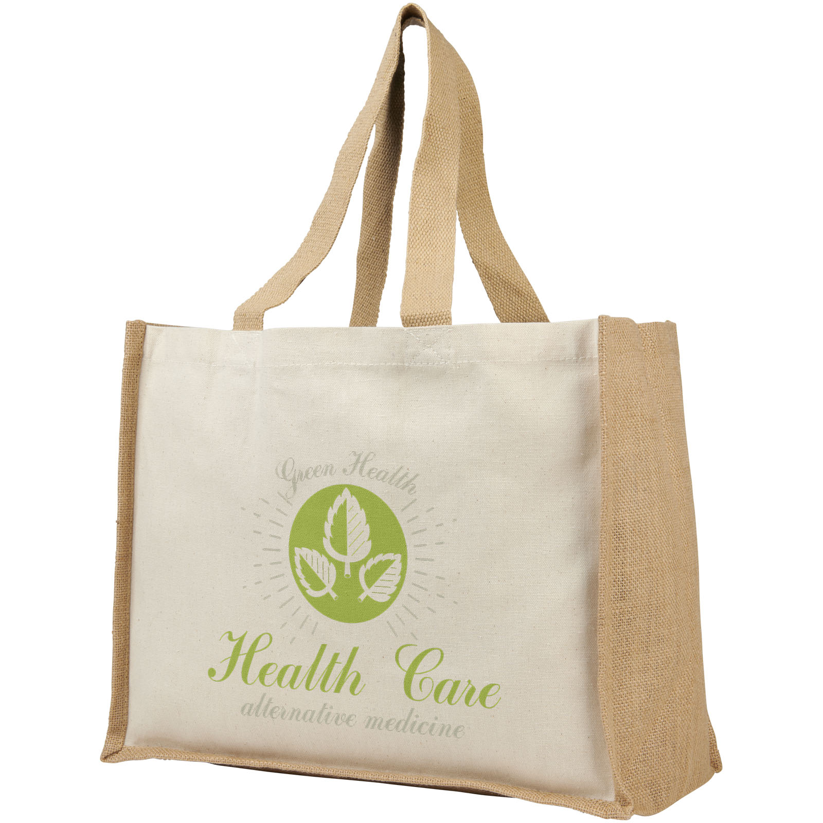 Bolsa Tote para la compra de lona y yute de 320 g/m² Varai