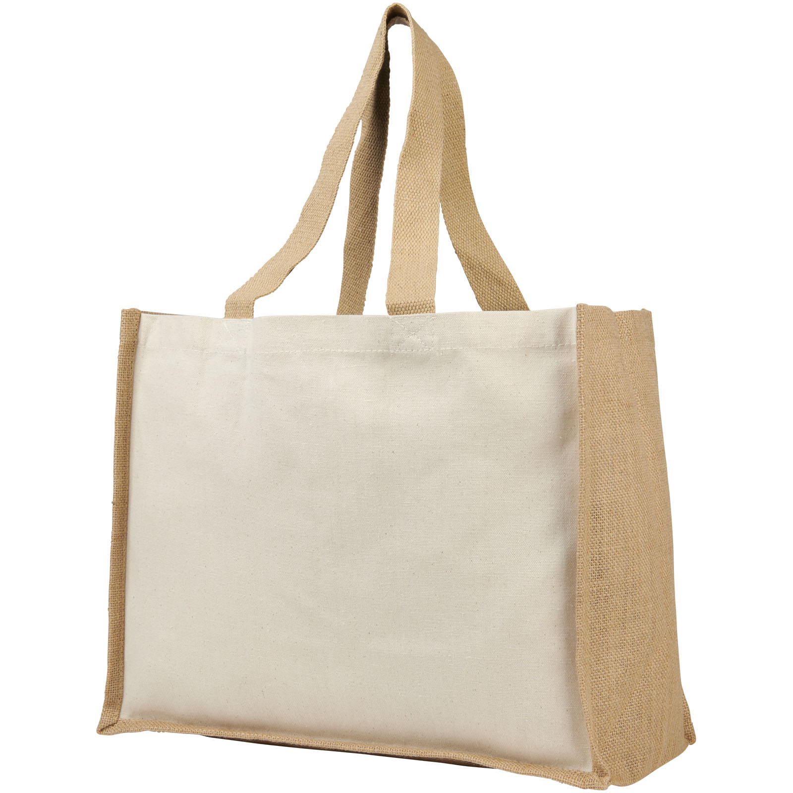 Bolsa Tote para la compra de lona y yute de 320 g/m² Varai