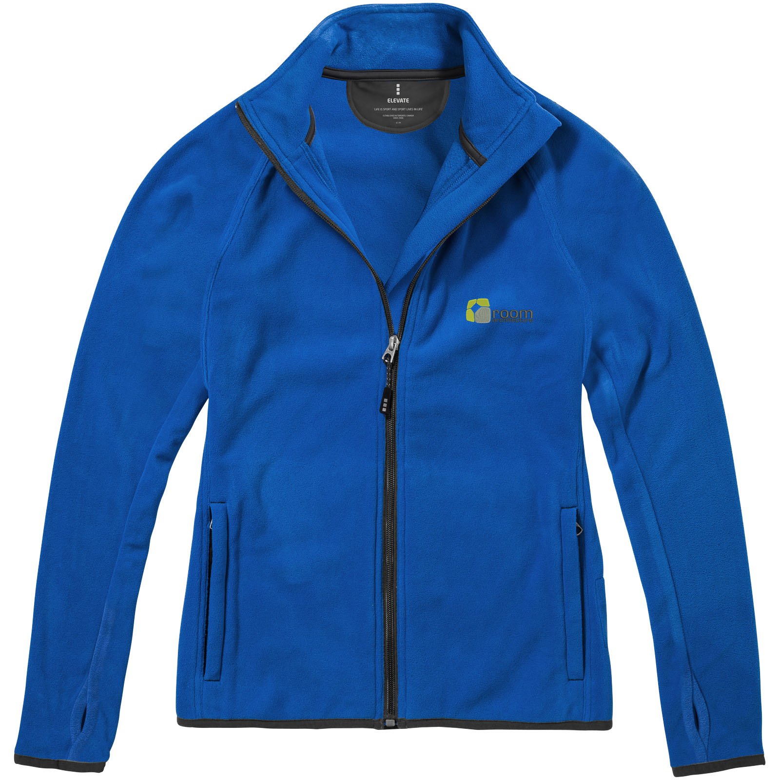 Chaqueta de forro con cremallera completa de mujer Brossard
