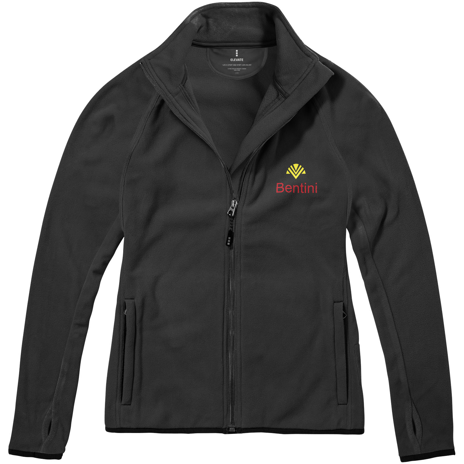Chaqueta de forro con cremallera completa de mujer Brossard