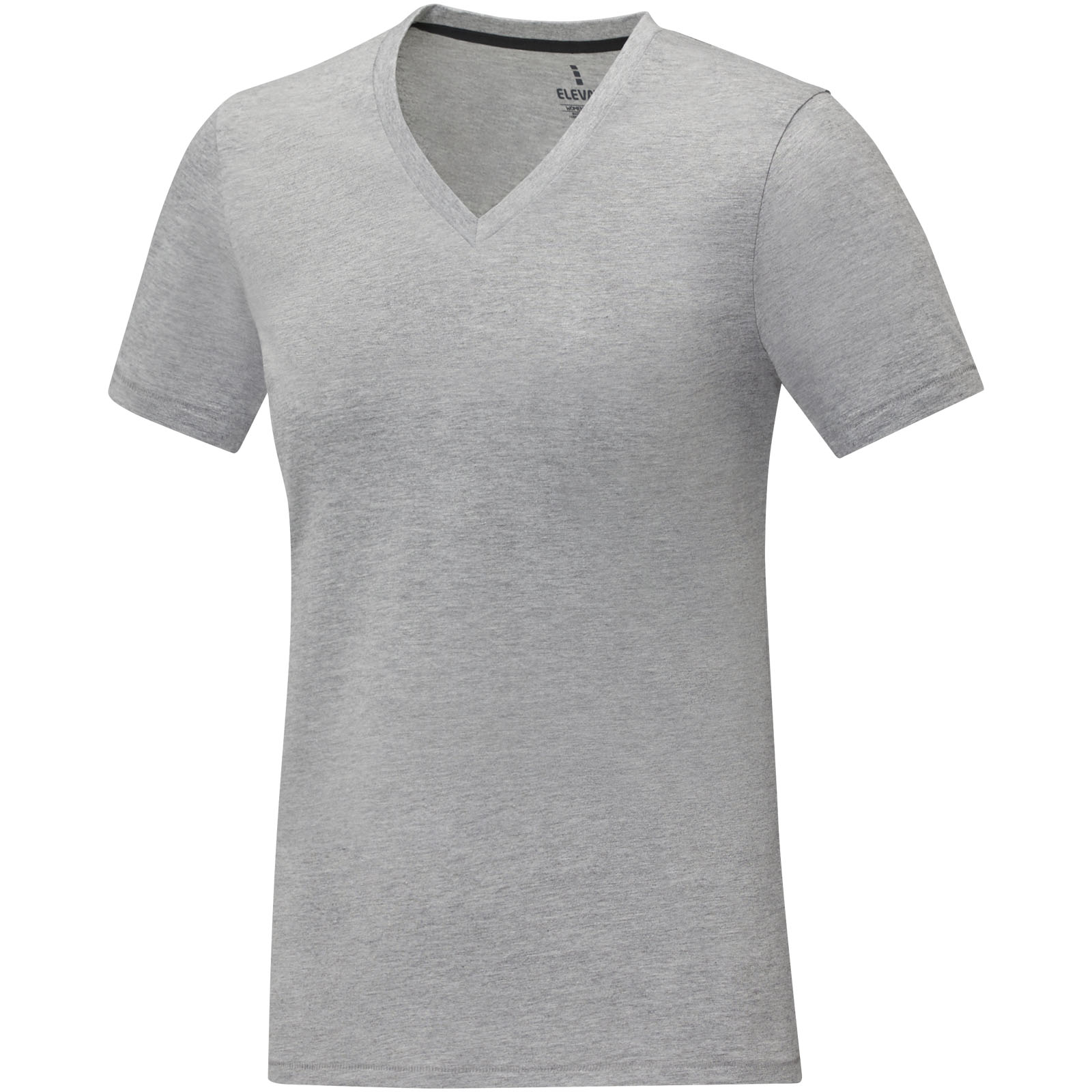 Camiseta de manga corta y cuello en V para mujer Somoto