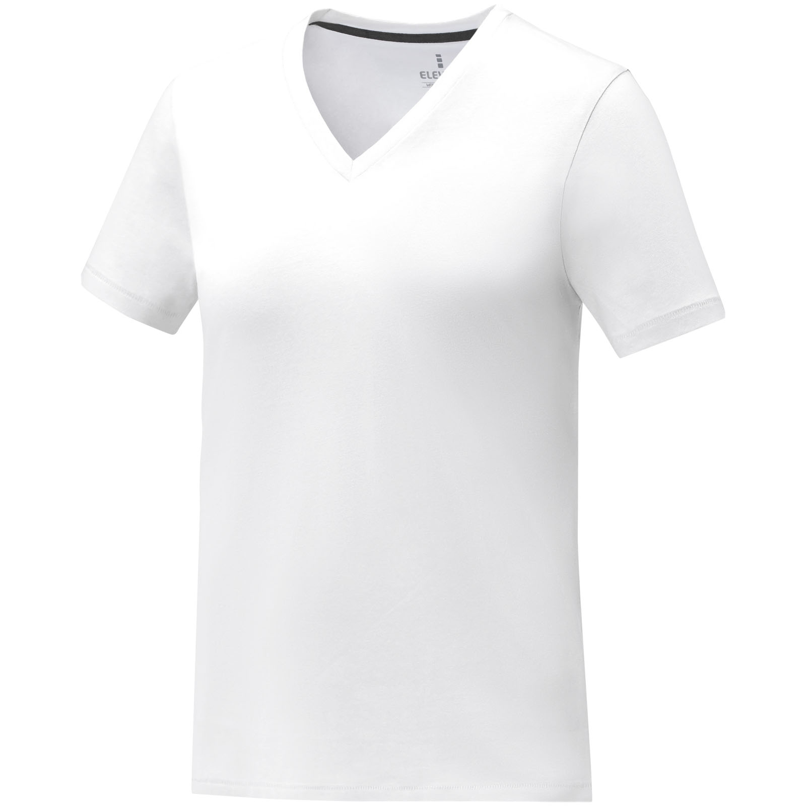 Camiseta de manga corta y cuello en V para mujer Somoto
