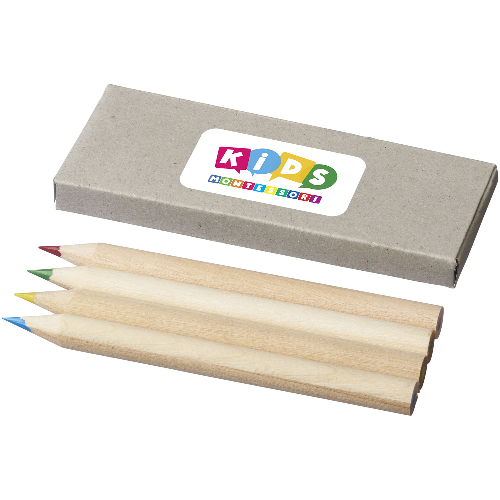 Set de 4 lápices de colores Tullik