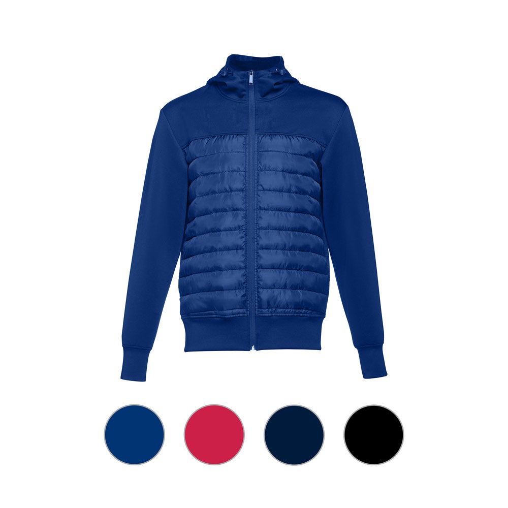 THC SKOPJE. Chaqueta para hombre, con capucha