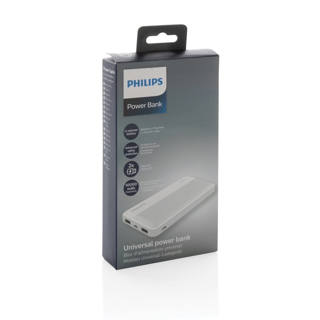 Powerbank fino Philips de 10.000 mAh