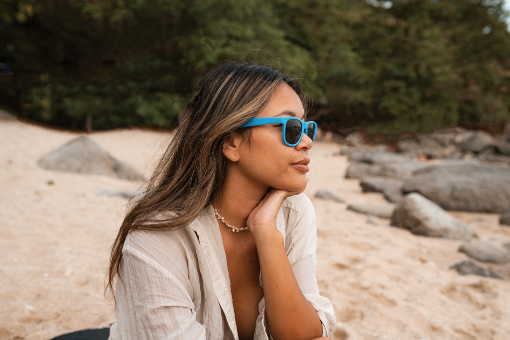 Gafas de sol de plástico PP reciclado RCS