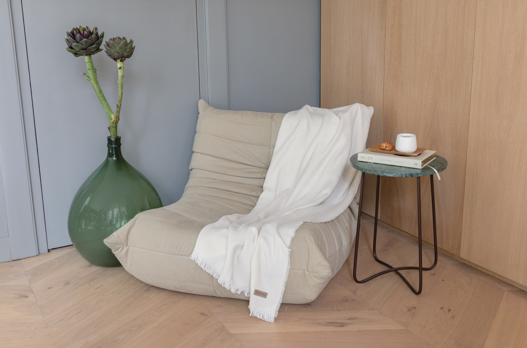 Manta tejida Ukiyo Aware™ Polylana® 130x150cm