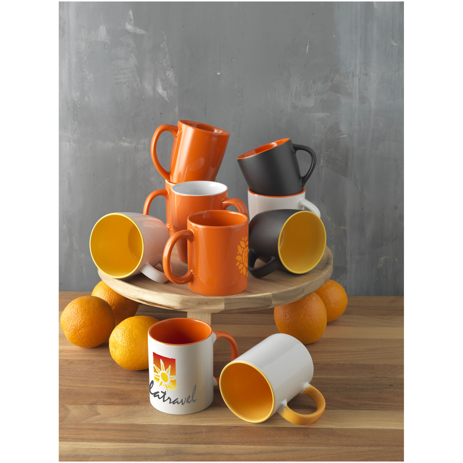 Taza de cerámica de 340 ml Riviera