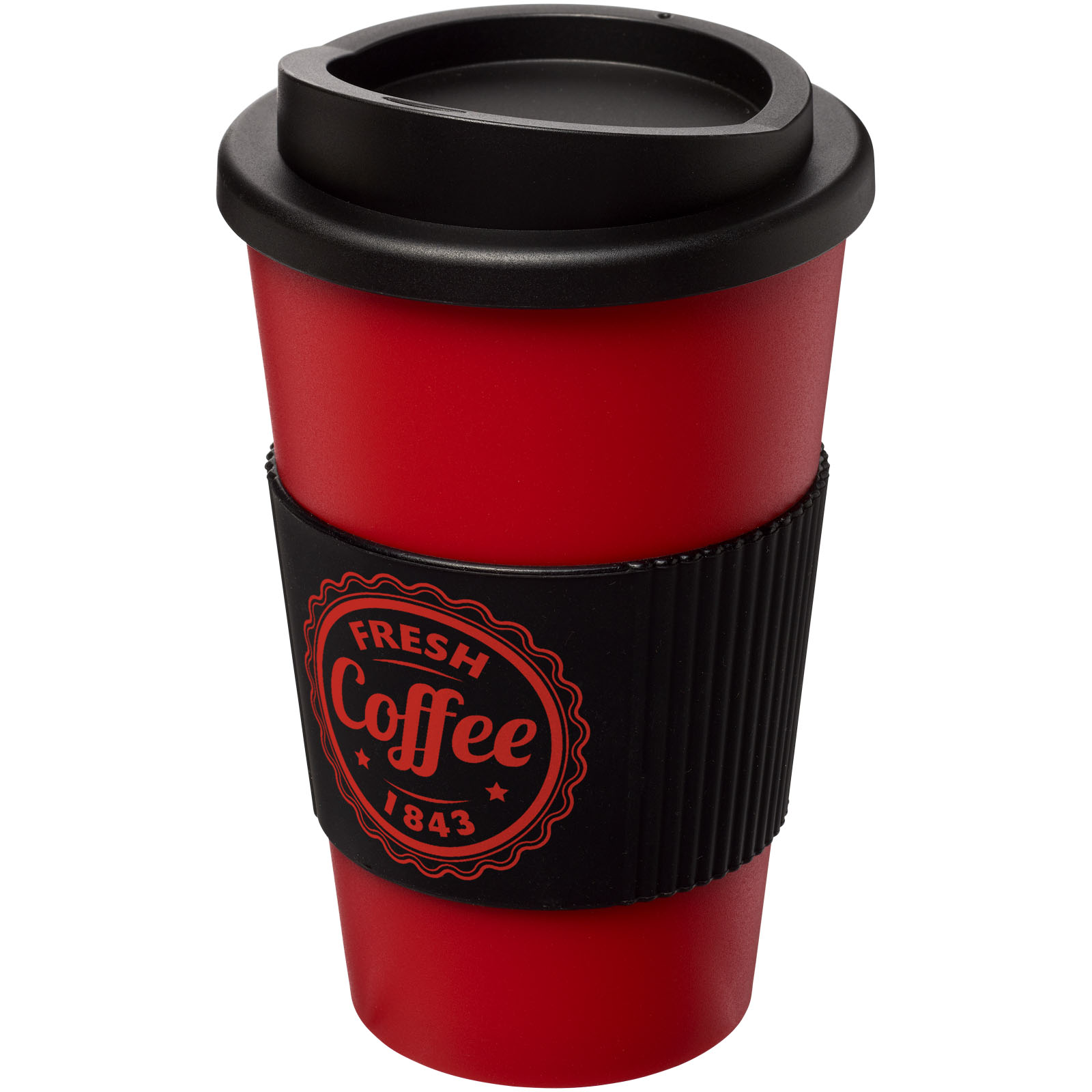 Vaso con aislamiento de 350 ml con agarradera Americano®