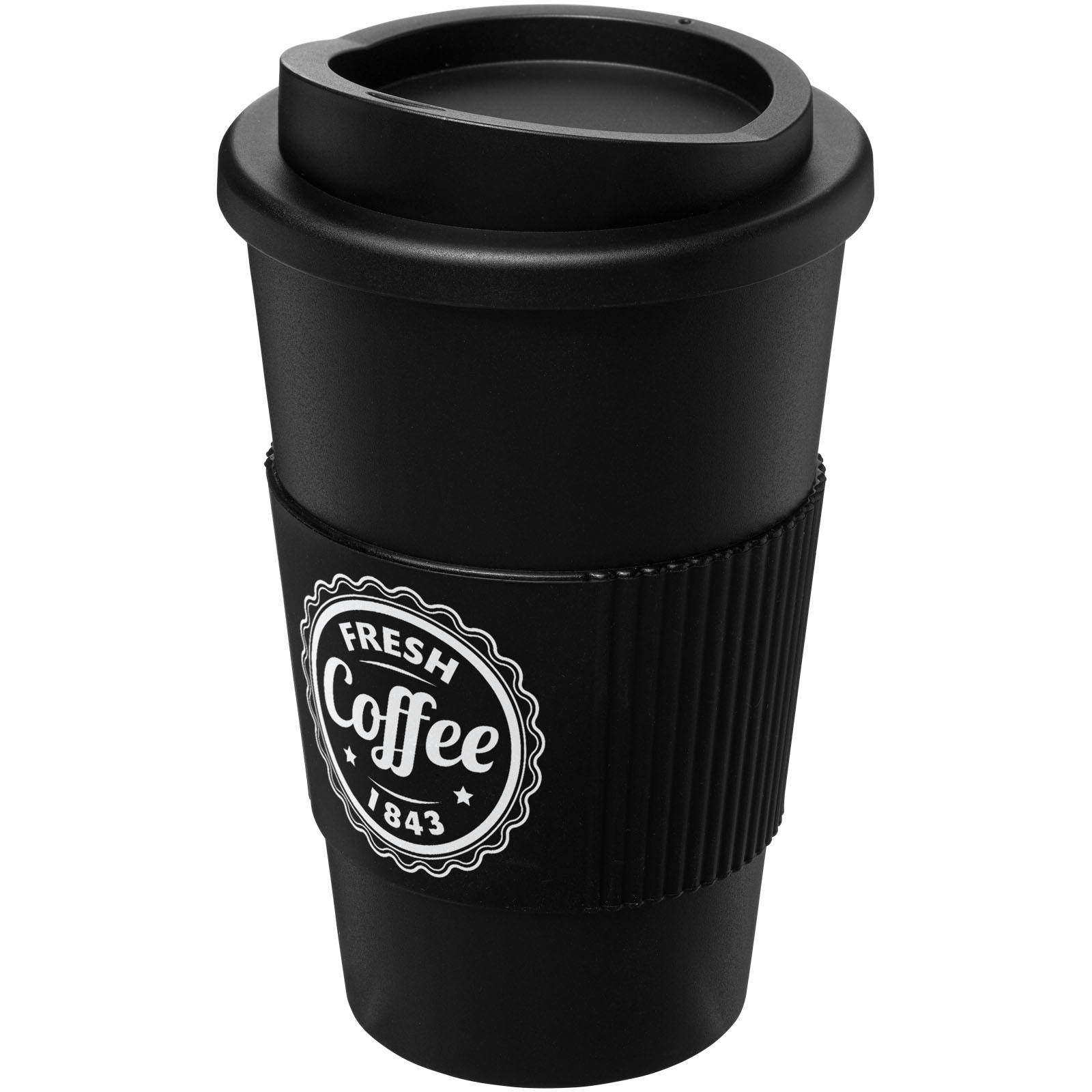 Vaso con aislamiento de 350 ml con agarradera Americano®