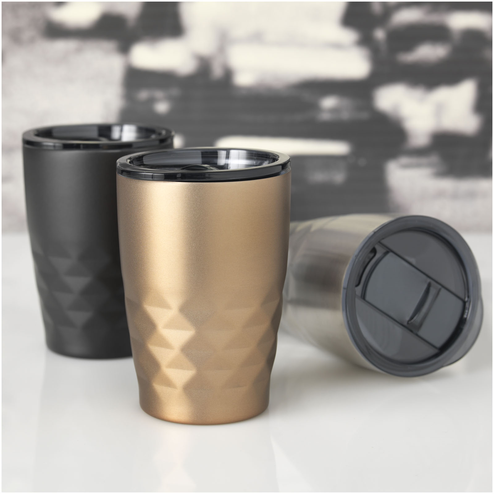 Vaso isotérmico de 350 ml con aislamiento de cobre al vacío Geo