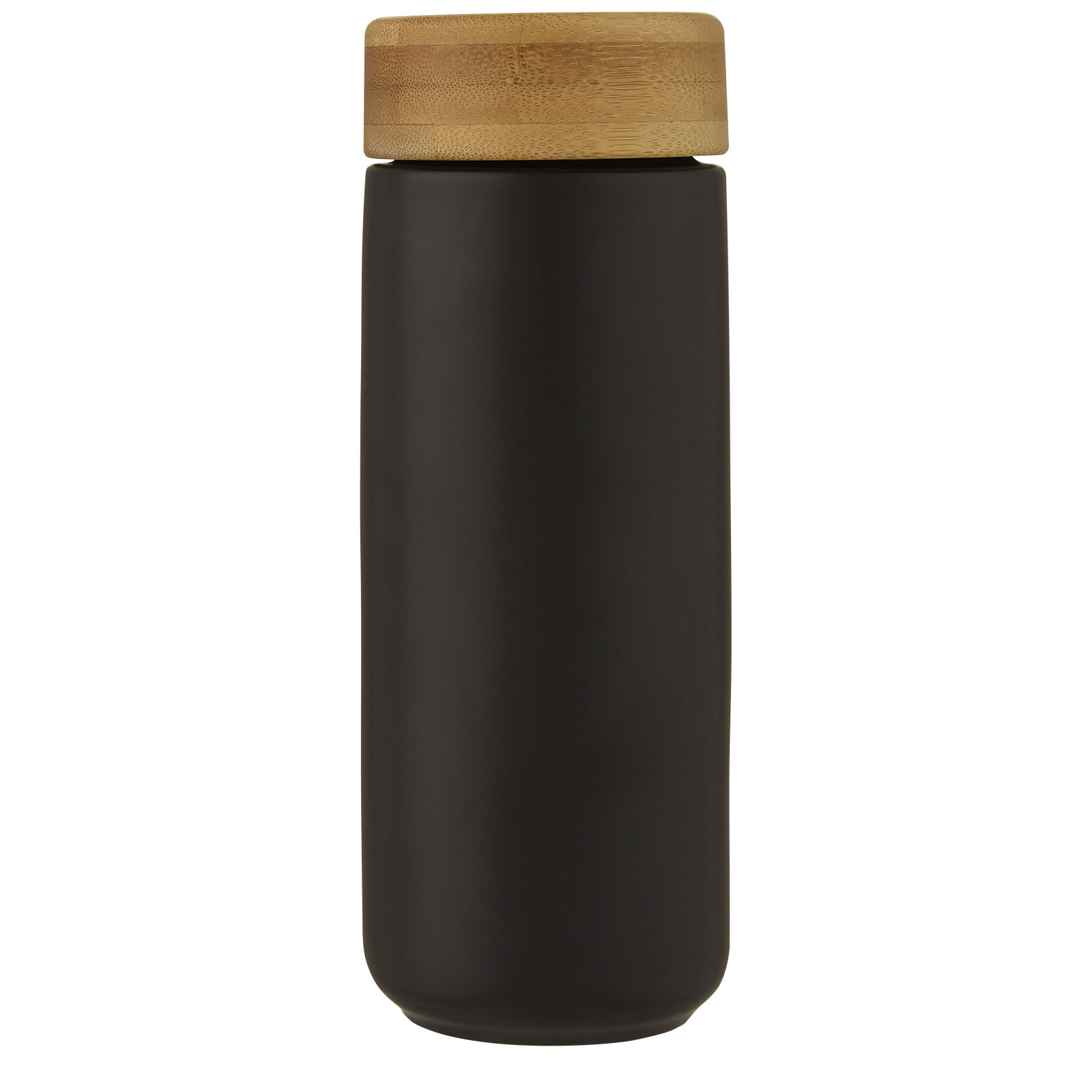 Vaso de cerámica de 300 ml con tapa de bambú Lumi